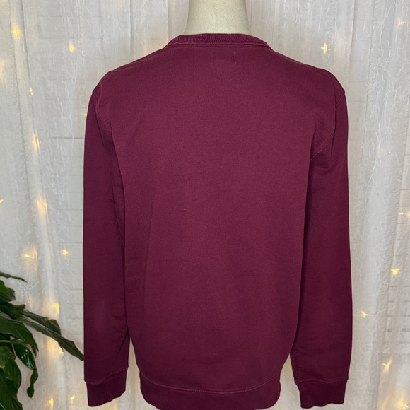 J. Crew Women's Burgundy Sweatshirt - Picture 3 of 7